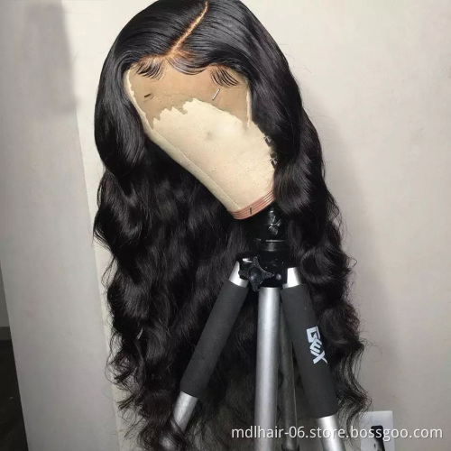 wholesale Lace Front Human Hair Wigs 360 Lace Frontal Wig 13*4 Brazilian Body Wave Human Hair Wigs For Women With Baby Hair